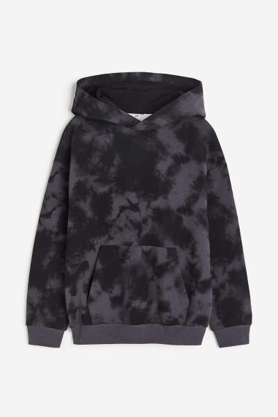 Patterned and hooded top - 1