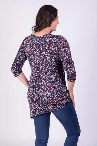 Patterned Asymmetric Tunic - 4