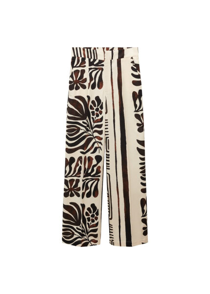 Patterned cotton pants - 7