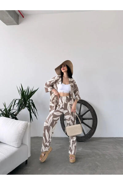 Patterned Kimono Set - 2