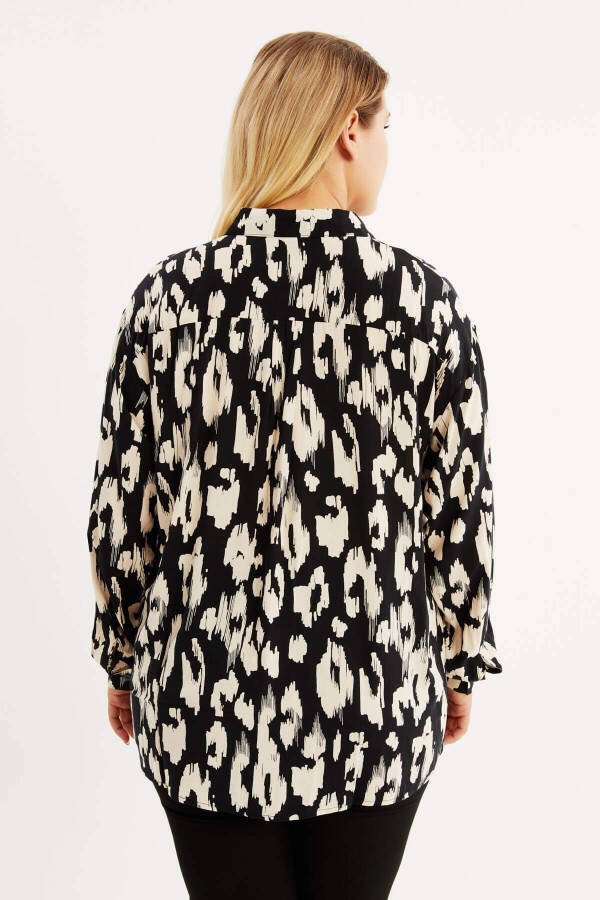 Patterned Long-Sleeved Shirt - 5