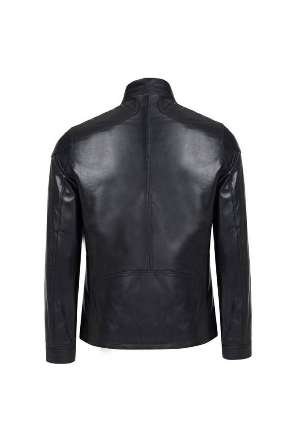 Paul Black Men's Leather Jacket - 2