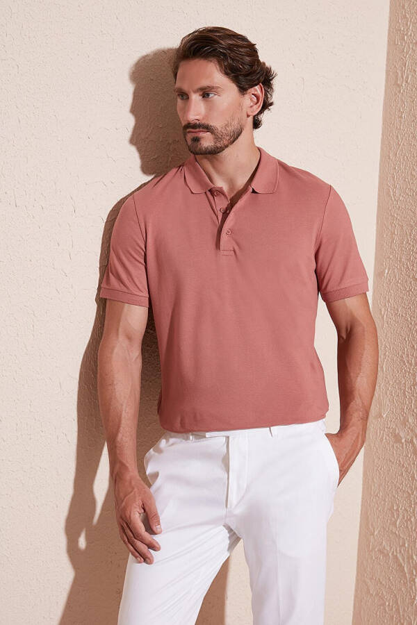 Paxta Regular Fit Tugmachali Polo T-Shirt 4362050 - 1