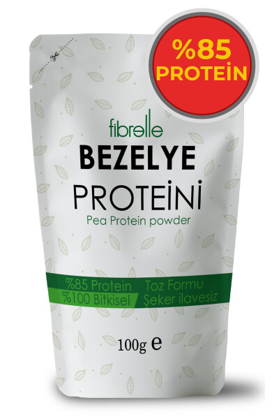 Pea Protein Powder 100gr // High Protein Content // 85% Protein - 1