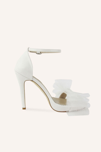 Pearl Minami Platform Bridal Shoes - 7