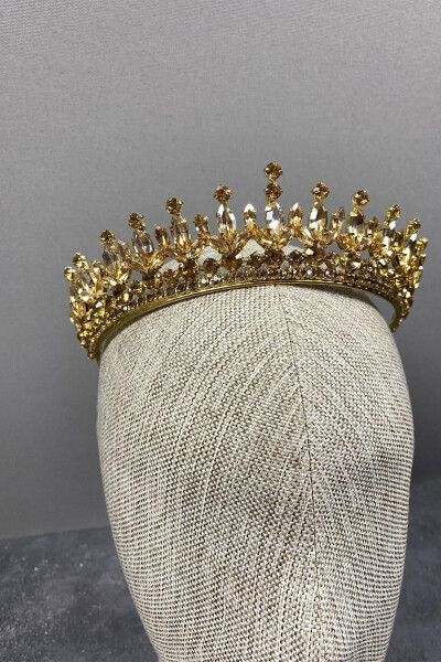 Pedro Stone Bridal Henna Crown - 19