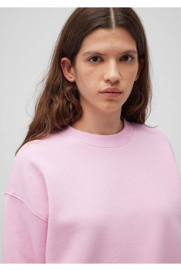 Pembe Basic Crop Sweatshirt 1611147-71117 - 23