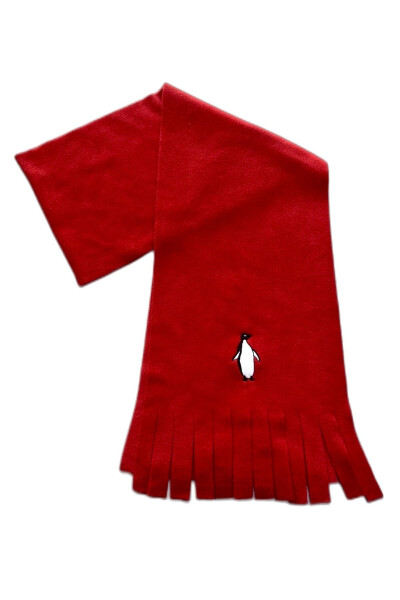 Penguin Embroidered Scarf - 2