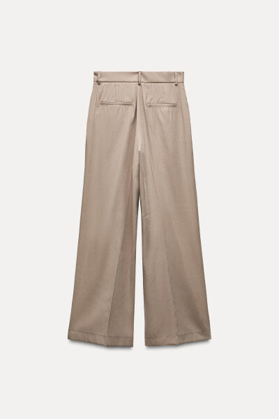 PENSLİ LOOSE FIT TROUSERS Black Brown / Mole - 6