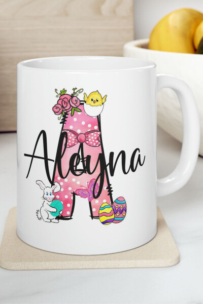 Personalized Ceramic Coffee and Tea Mug with Name - 2