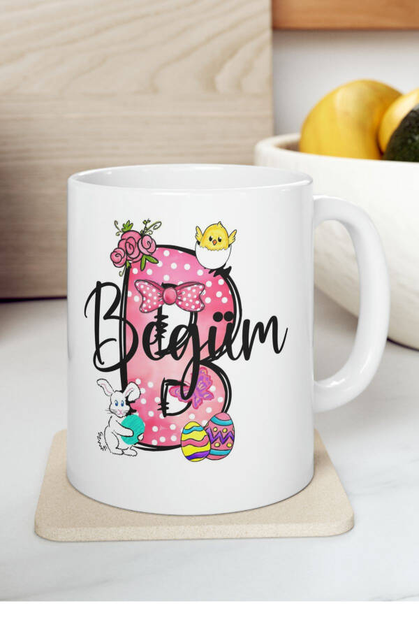 Personalized Ceramic Coffee and Tea Mug with Name - 3