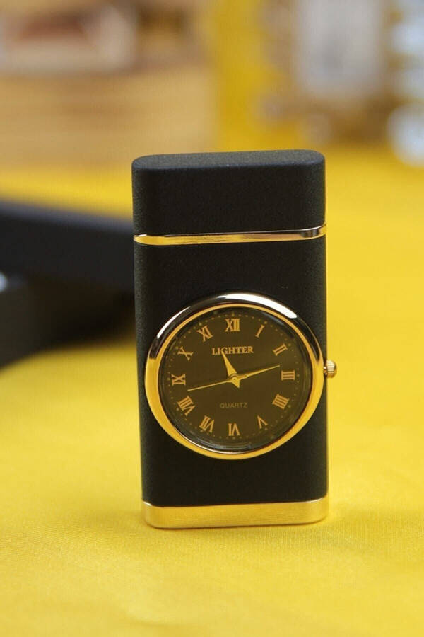 Personalized Luxury Clock Gas Lighter - 2