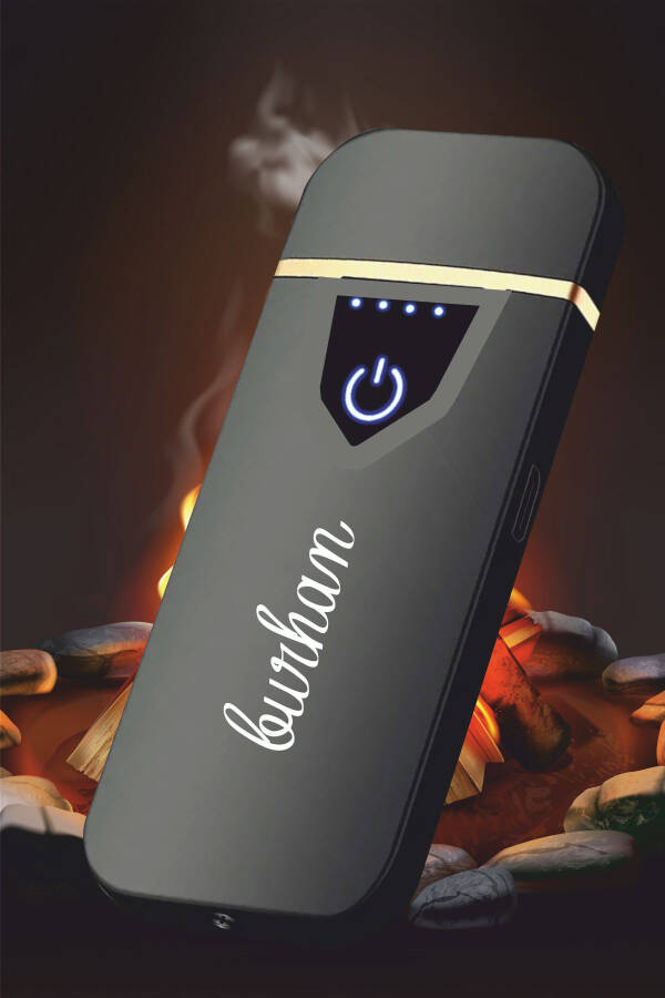 Personalized name engraved, flameless USB rechargeable lighter. - 11