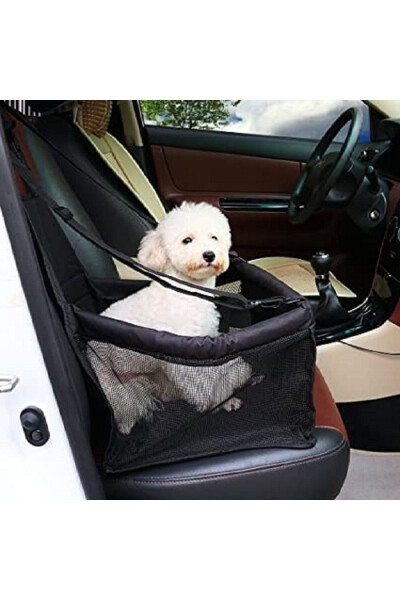 Pet Car Seat Stroller Cat Dog Carrier Bag - 1