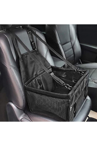 Pet Car Seat Stroller Cat Dog Carrier Bag - 3