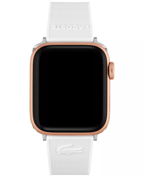 Petit Pique Beyaz Silikon Kordon Apple Watch® 38mm/40mm Beyaz - 1