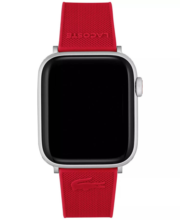 Petit Pique Kırmızı Silikon Kayış Apple Watch® 42mm/44mm için - 1