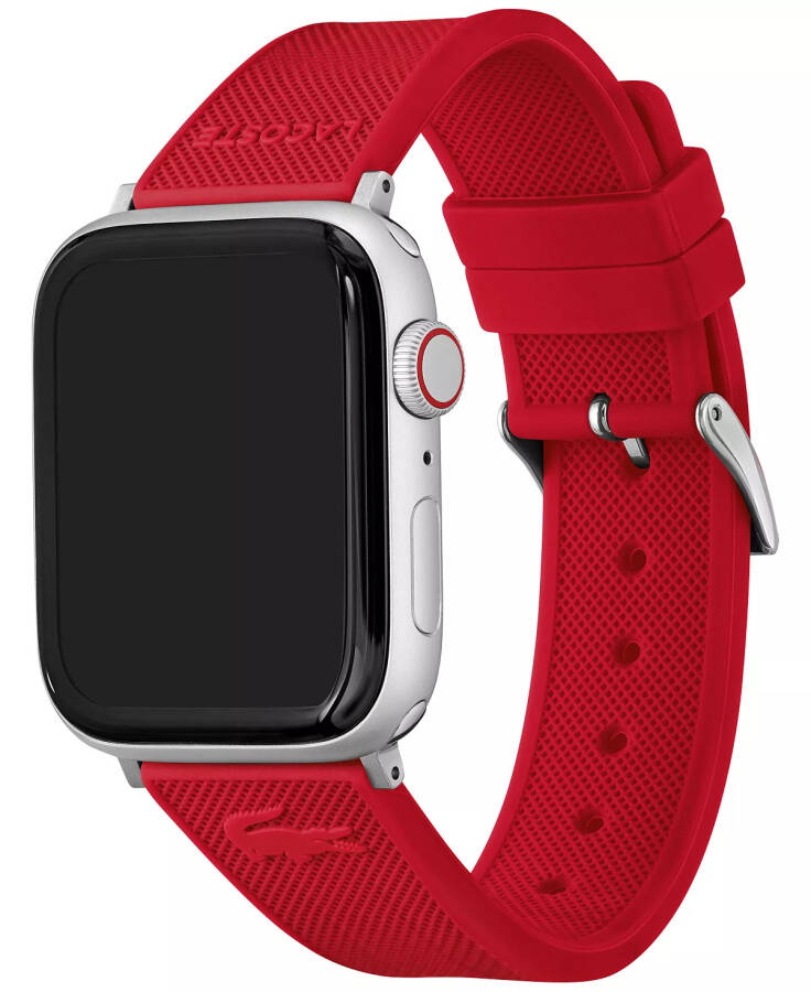 Petit Pique Kırmızı Silikon Kayış Apple Watch® 42mm/44mm için - 2