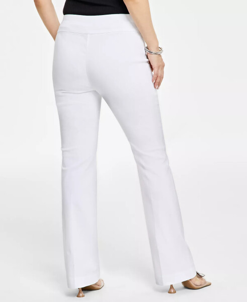 Petite Mid-Rise Bootcut Pants, Created for Macy's Bright White - 8