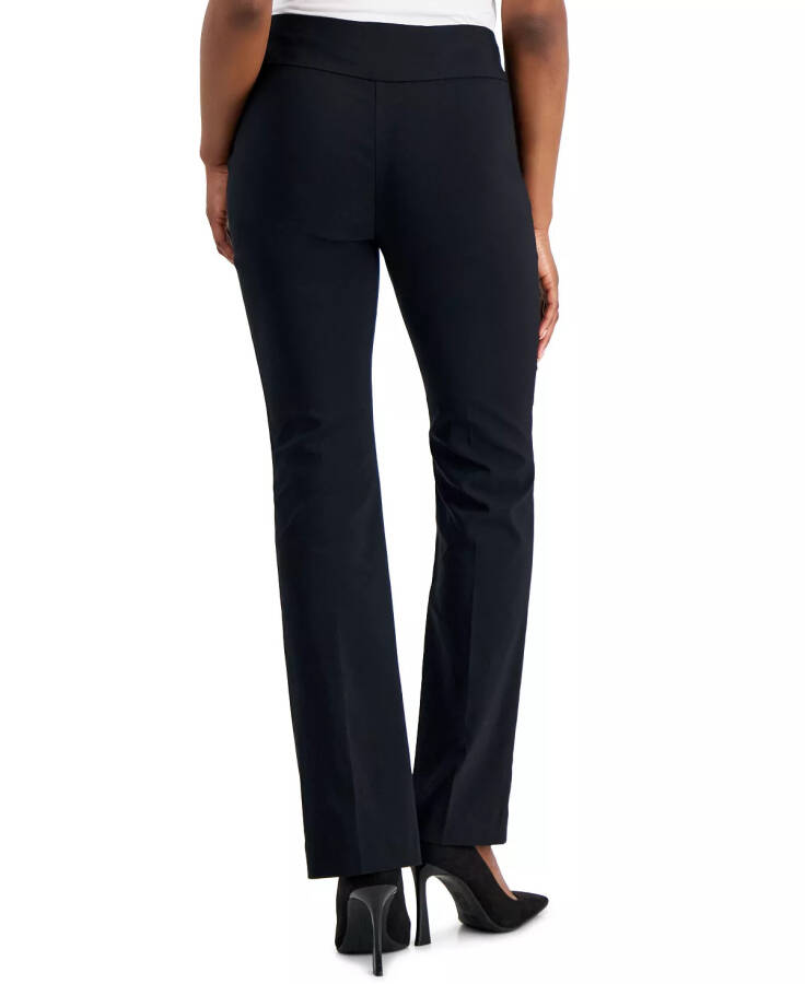 Petite Mid-Rise Bootcut Pants, Created for Macy's, Deep Black - 4