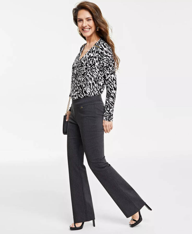 Petite Mid-Rise Mini-Bootcut Pants - 6