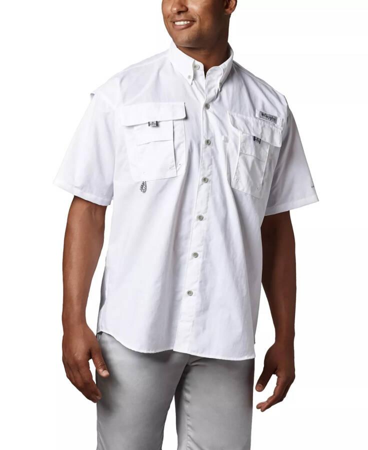 PFG Men's Bahama II UPF-50 Quick Dry Shirt White - 1