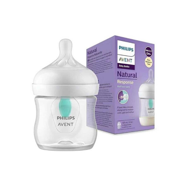 Philips Avent Doğal Tepki Kolik Önleyici PP Biberon 125 ml +0 ay - 2