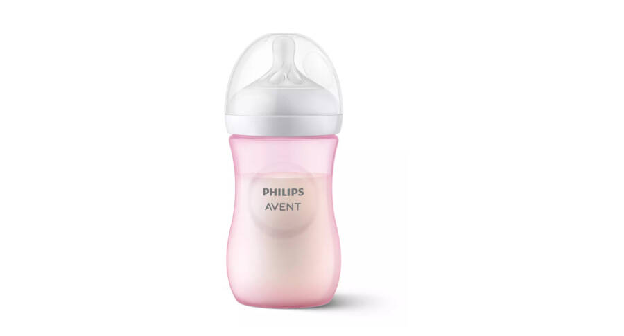 Philips Avent Doğal Tepki PP Pembe Biberon 1+ Ay 260 ml SCY903/11 - 2