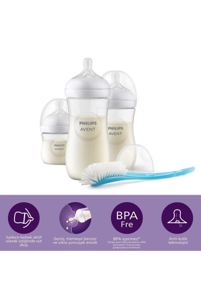 Philips Avent Natural Response PP Newborn Gift Set SCD837/12 - 1