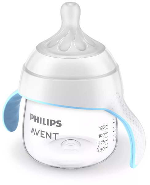 Philips Avent Natural Response Тренировочная чашка 6 месяцев+, Чувствительная соска для бутылочки SCF263/61 - 2