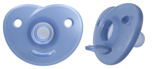 Philips Avent Soothie Orthodontic Pacifier with Storage Case 2 Pack 0-6 Months - Boy - 3