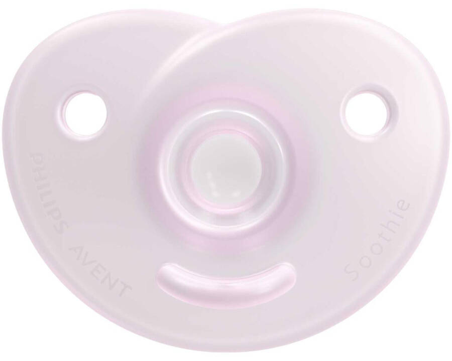 Philips Avent Soothie Orthodontic Pacifier with Storage Case 2 Pack 0-6 Months - Girl - 3