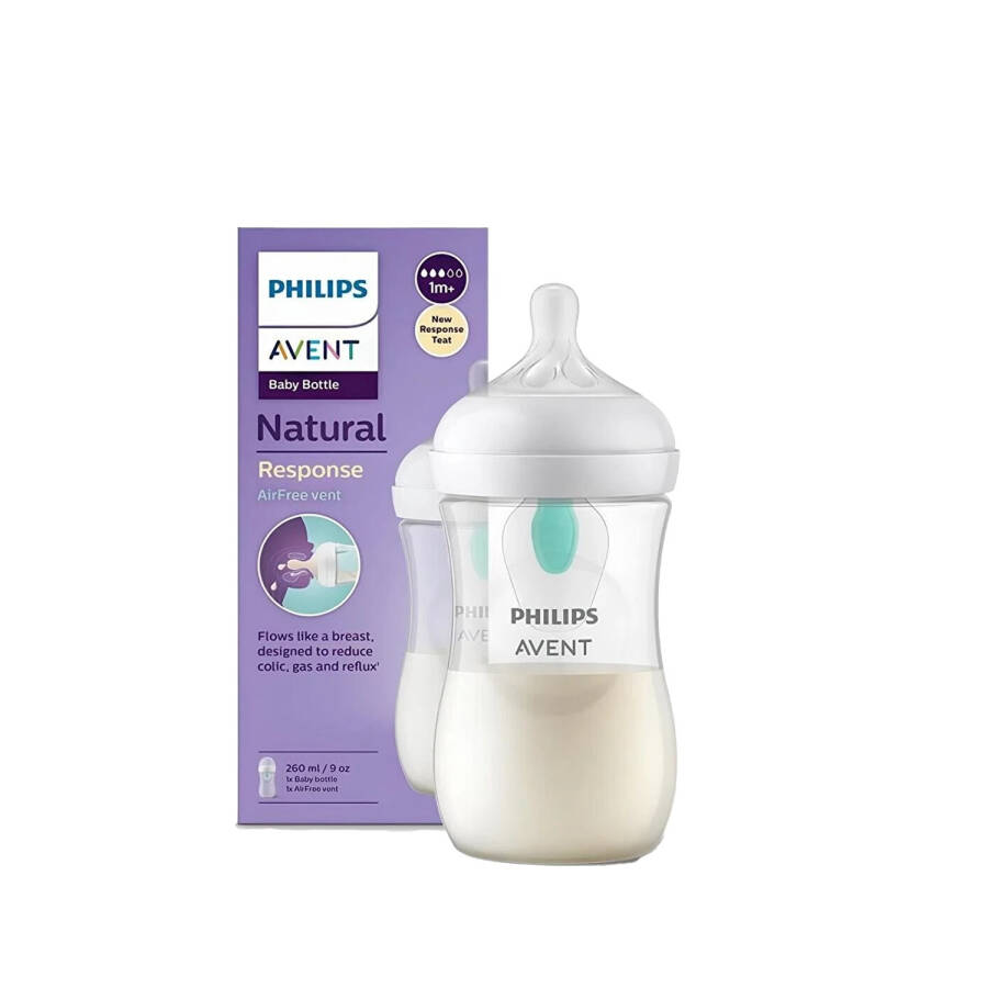 Philips Avent Tabiiy Javob PP Anti-Kolik Chaqaloq Shishasi 260 ML 1 Oy+ SCY673/01 - 12