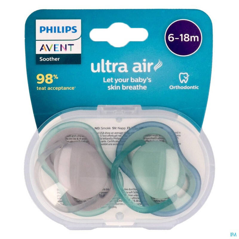 Philips Avent Ultra Air Emzik 6-18 Ay 2li Kız SCF085/16 - 6