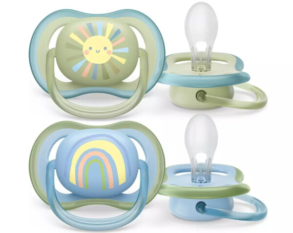 Philips Avent Ultra Air Pacifier 0-6 Months 2 Pack SCF085/58 - 2