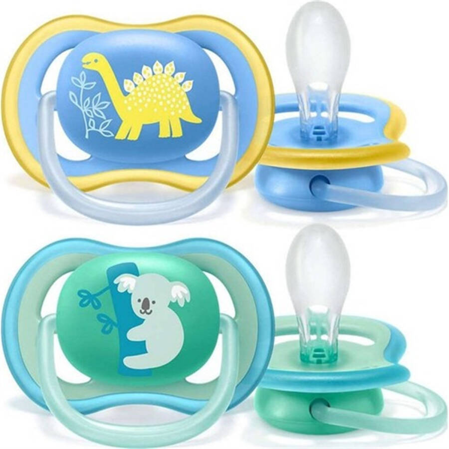 Philips Avent Ultra Air Qorong'ida Yoriqchi 2 Ta'rifli Naqshli Kechadagi Suvutgich +18 Oy - O'g'il - 2