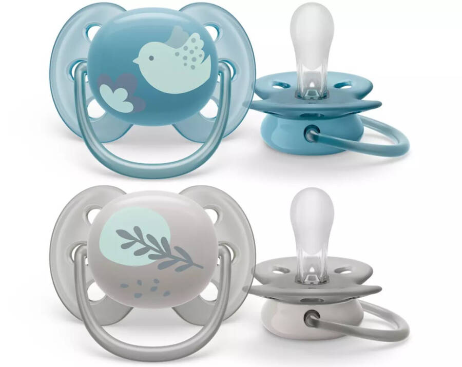 Philips Avent Ultra Soft 2-Pack Soother 6-18 Months - SCF091/15 - 1