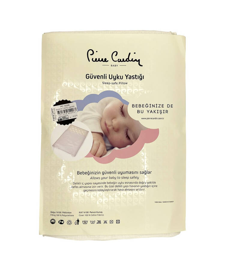 Pierre Cardin Anti-Suffocation Safe Sleep Pillow - 2