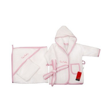 Pierre Cardin Bathrobe Set - Pink - 1