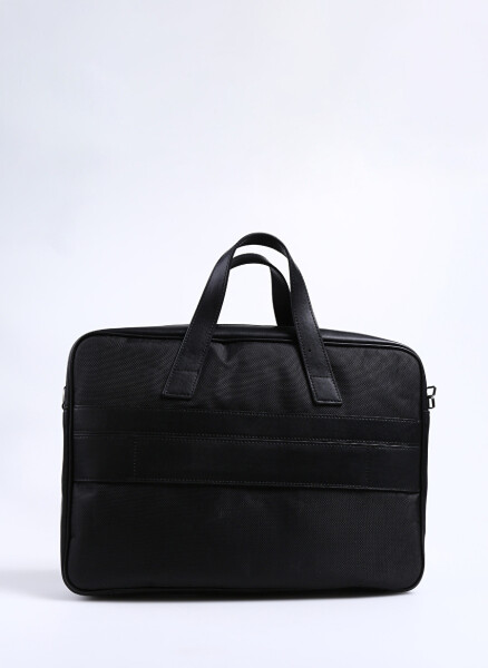 Pierre Cardin Black Men's Laptop Bag - 3