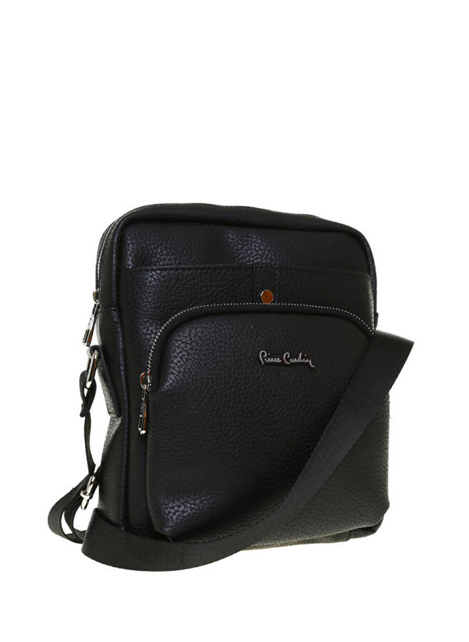 Pierre Cardin Black Men's Portfolio Bag - 2