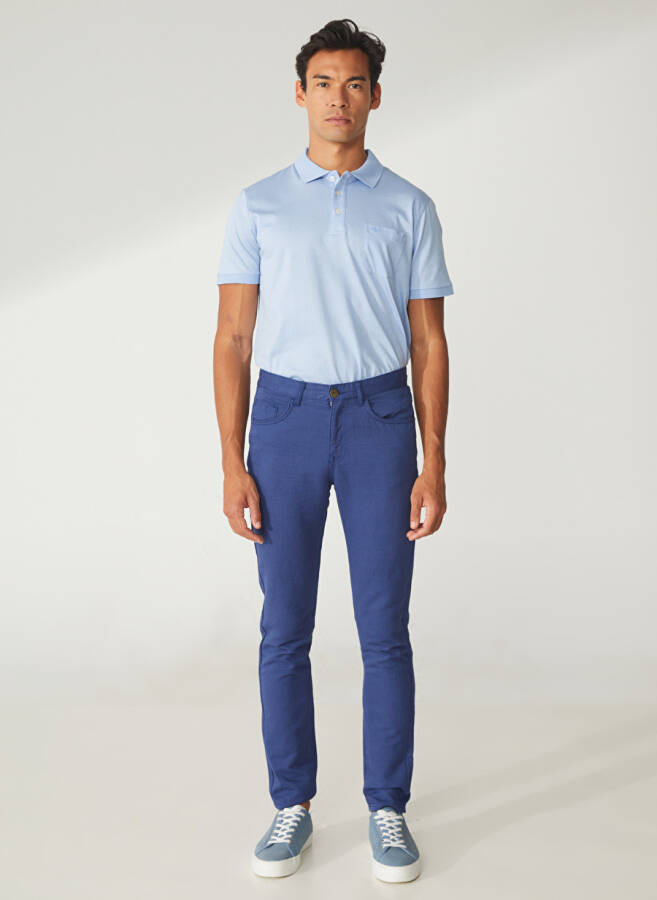 Pierre Cardin Erkaklar uchun Slim Fit Indigo Shim - 2