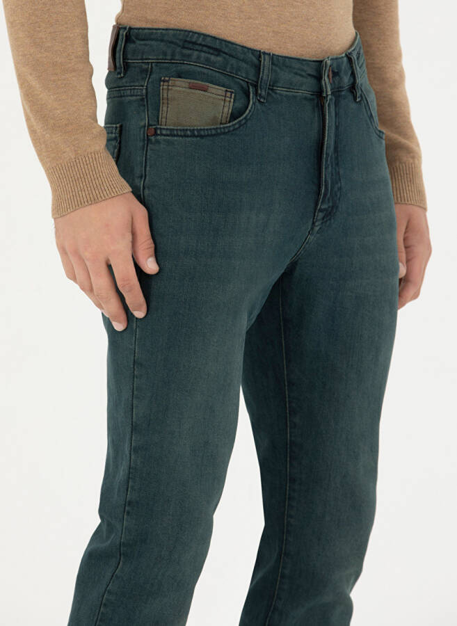 Pierre Cardin Erkek Denim Pantolon - 5