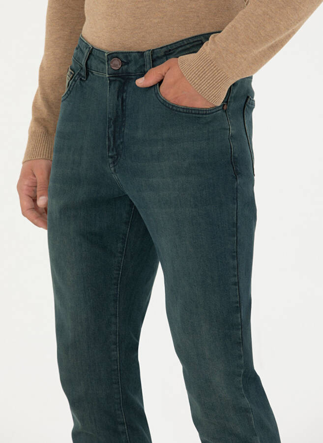 Pierre Cardin Erkek Denim Pantolon - 6