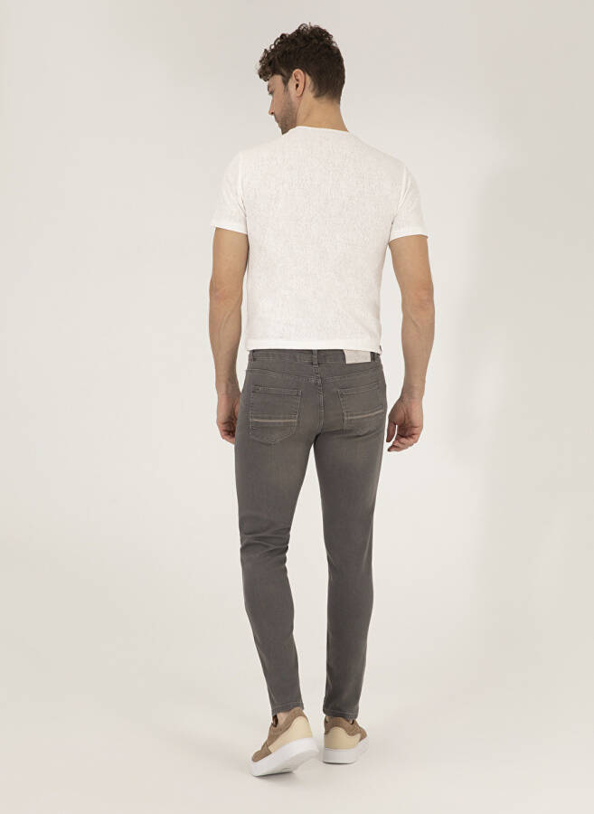 Pierre Cardin Erkek Slim Fit Denim Pantolon - 4