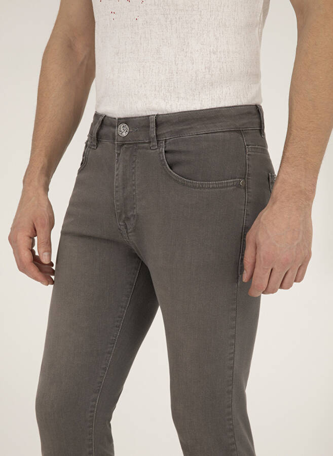 Pierre Cardin Erkek Slim Fit Denim Pantolon - 5