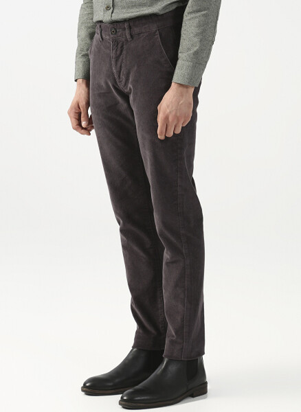 Pierre Cardin Erkek Slim Fit Gri Pantolon - 3