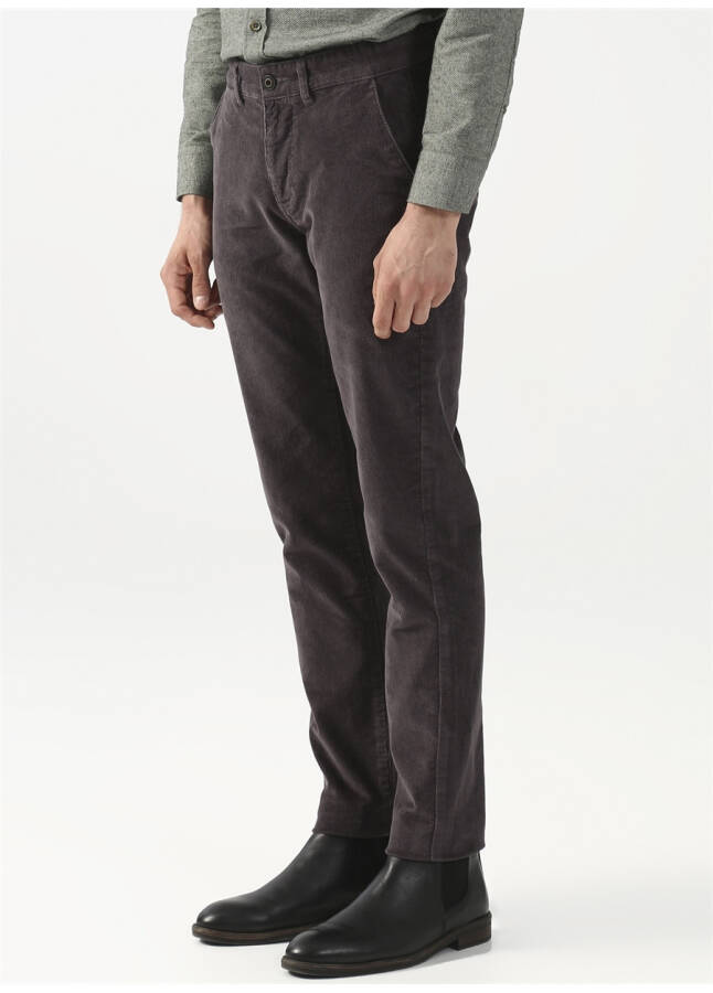 Pierre Cardin Erkek Slim Fit Gri Pantolon - 7