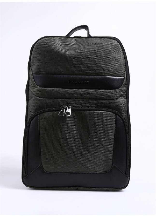 Pierre Cardin Green Men's Backpack (30x42x10 cm) - 6