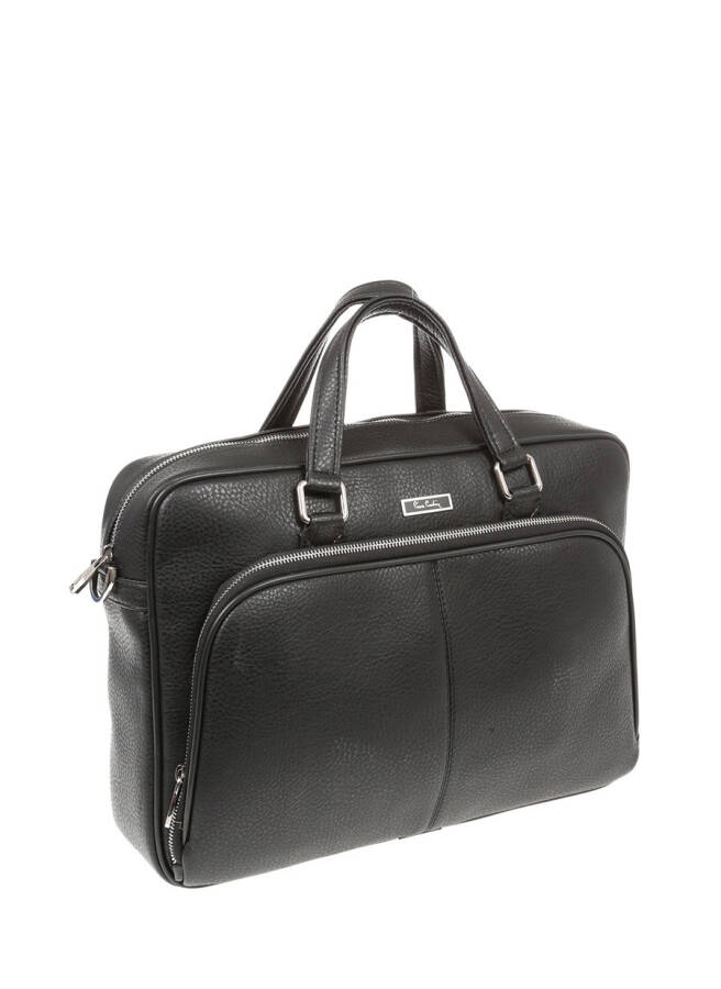 Pierre Cardin Men's Laptop Bag (29x40x13 cm, Black) - 1